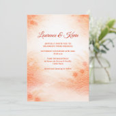 Red Seigaiha – Japanese Wedding Collection 招待状 (スタンド正面)