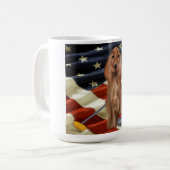 RED SETTER CURLING  コーヒーマグカップ (正面左)