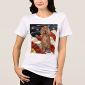 RED SETTER CURLING  トライブレンドＴシャツ (正面)