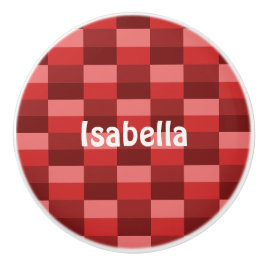 Red Shades Color Blocks セラミックノブ