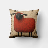 Red Sheep クッション (裏面)