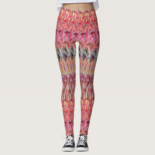 Red Shred Switchback leggings レギンス (正面)