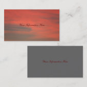 Red Sky名刺 名刺 (正面/裏面)