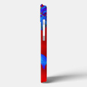 Red Sky Blue Leaves iPad Air ケース Case-Mate iPhoneケース (裏面 / 左)