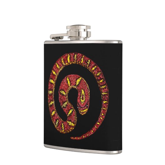 Red Snake フラスク (左)
