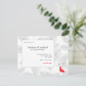 Red Songbird日付カードを保存 セーブザデート (スタンド正面)