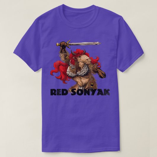 RED SONYAK Tシャツ (デザイン正面)