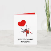 Red spider Valentine’s Day シーズンカード (正面)
