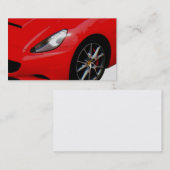 ～Red Sportscar～名刺カスタマイズ! 名刺 (正面/裏面)