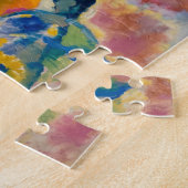 Red Spot絵画 by Wassily Kandinsky ジグソーパズル (側面)