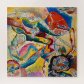 Red Spot絵画 by Wassily Kandinsky ジグソーパズル (横)