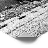 Red Square sketch ポスター (角)