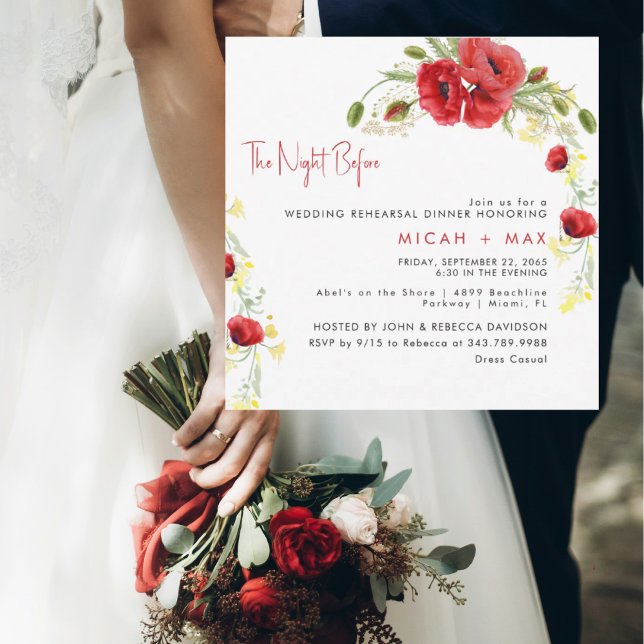 Red Square The Night Before Rehearsal Dinner (クリエイターアップロード済み)