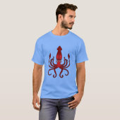 Red Squid Men's Tシャツ (正面フル)