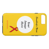 Red Standardリボンテンプレートby Kenneth Yoncich Case-Mate iPhoneケース (裏面(横))