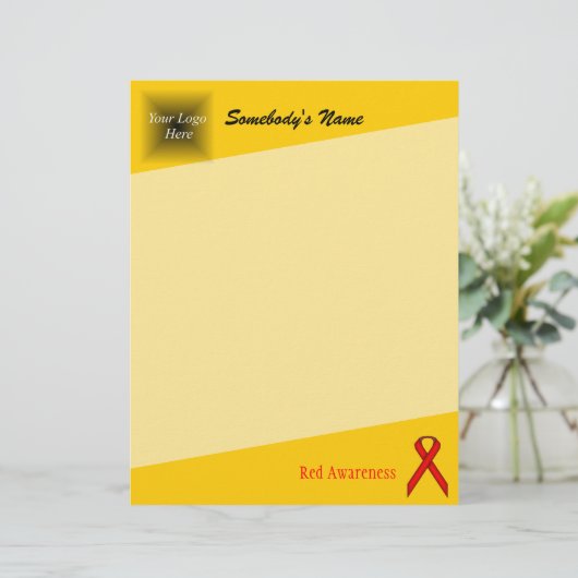 Red Standard Ribbon by Kenneth Yoncich (スタンド正面)