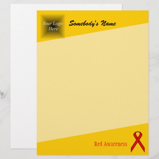 Red Standard Ribbon by Kenneth Yoncich (正面/裏面)