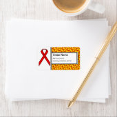 Red Standard Ribbon by Kenneth Yoncich ラベル (インサイチュ)