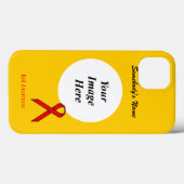 Red Standard Ribbon Tmpl by Kenneth Yoncich Case-Mate iPhoneケース (裏面 (横))