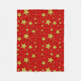 Red star blanket フリースブランケット