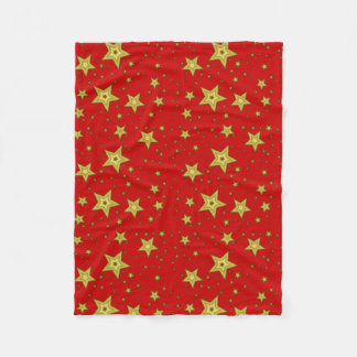 Red star blanket フリースブランケット