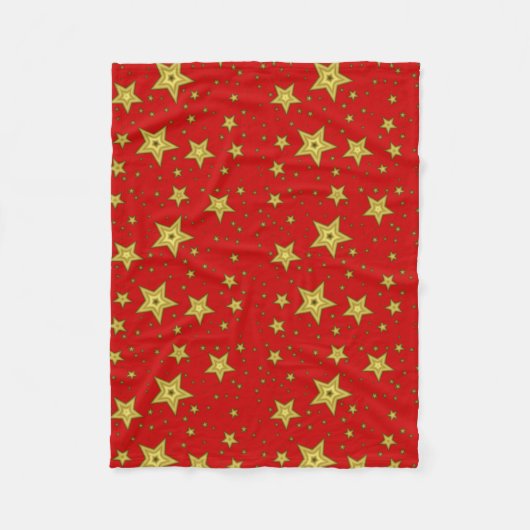 Red star blanket フリースブランケット (正面)