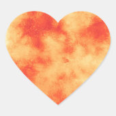 Red Star Clusterハートシール ハートシール (正面)