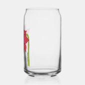 Red Star Flower Blank ガラス缶 (左)