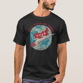 Red Star in Orbit Tシャツ