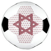 Red Star of Davidシームレス サッカーボール (回転)