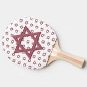 Red Star of Davidシームレス 卓球ラケット (横)