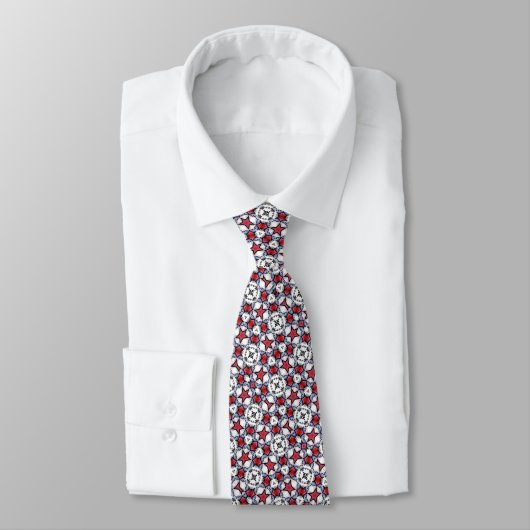 Red Star Party Neck Tie ネクタイ (タイ)