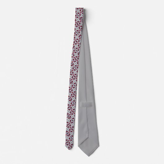 Red Star Party Neck Tie ネクタイ (裏面)