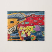 Red Still Life with Lyr ジグソーパズル (横)