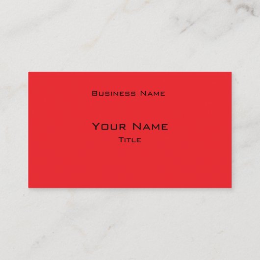 Red Stripped Dog Business Cards 名刺 (裏面)