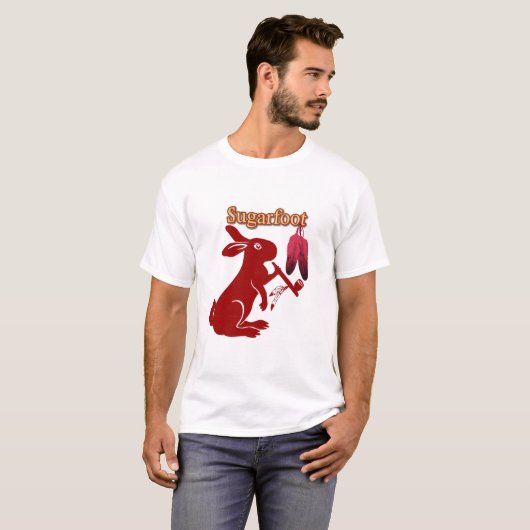 Red Sugarfoot Tシャツ (正面フル)