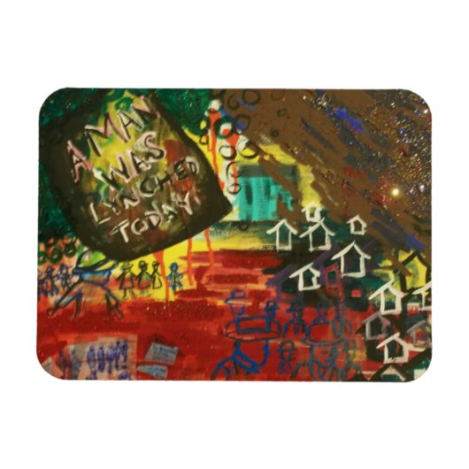 Red Summer of 1919 3"x4"フォトマグネット マグネット (横)