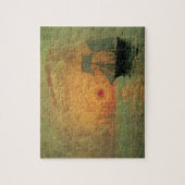 Red Sun by Maxime Maufra、ヴィンテージ印象主義 ジグソーパズル (縦)