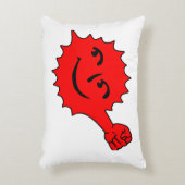 Red Sun Cheer Mascot アクセントクッション (正面(垂直))