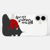 Red sun phone case Case-Mate iPhoneケース (裏面 (横))