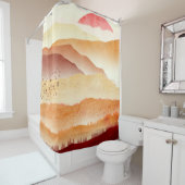 Red Sunset シャワーカーテン (インサイチュ)