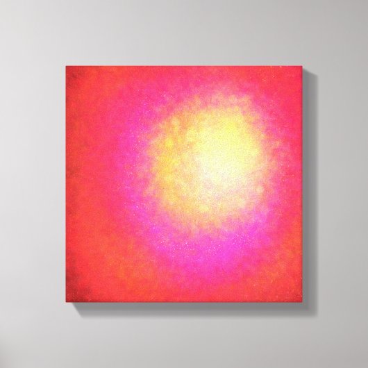 Red Supernova - 鮮やか Canvas Print キャンバスプリント (正面)