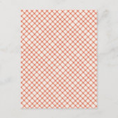 Red Sweet Floral Wishes For Baby Shower Card ノートカード (裏面)