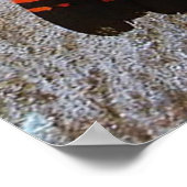 Red Tailed Black Cockatoo Poster ポスター (角)