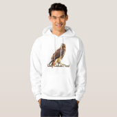 Red-Tailed Hawk Hoodie パーカ (正面フル)