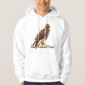 Red-Tailed Hawk Hoodie パーカ (正面)