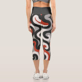 Red Team カプリレギンス (裏面)