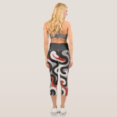 Red Team カプリレギンス (裏面)