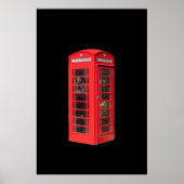 RED TELEPHONE BOX POSTER ポスター (正面)