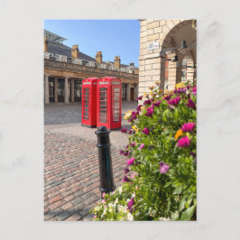 Red Telephones, Covent Garden, London UKポストカード ポストカード